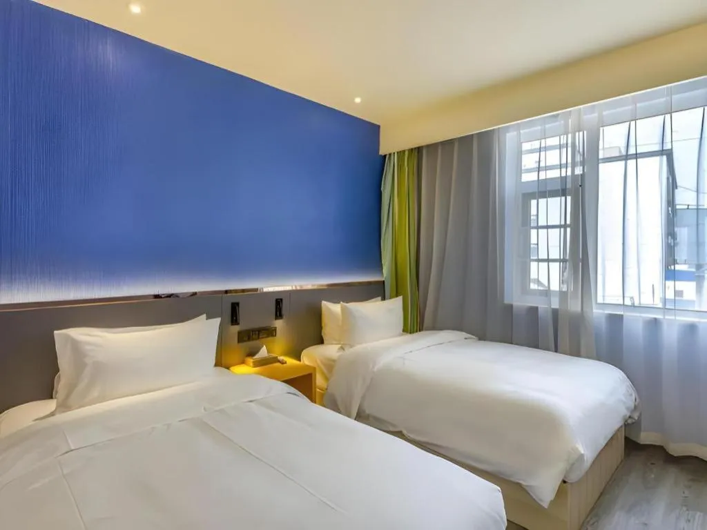 Bed in ibis Styles Beijing Capital Airport Hotel