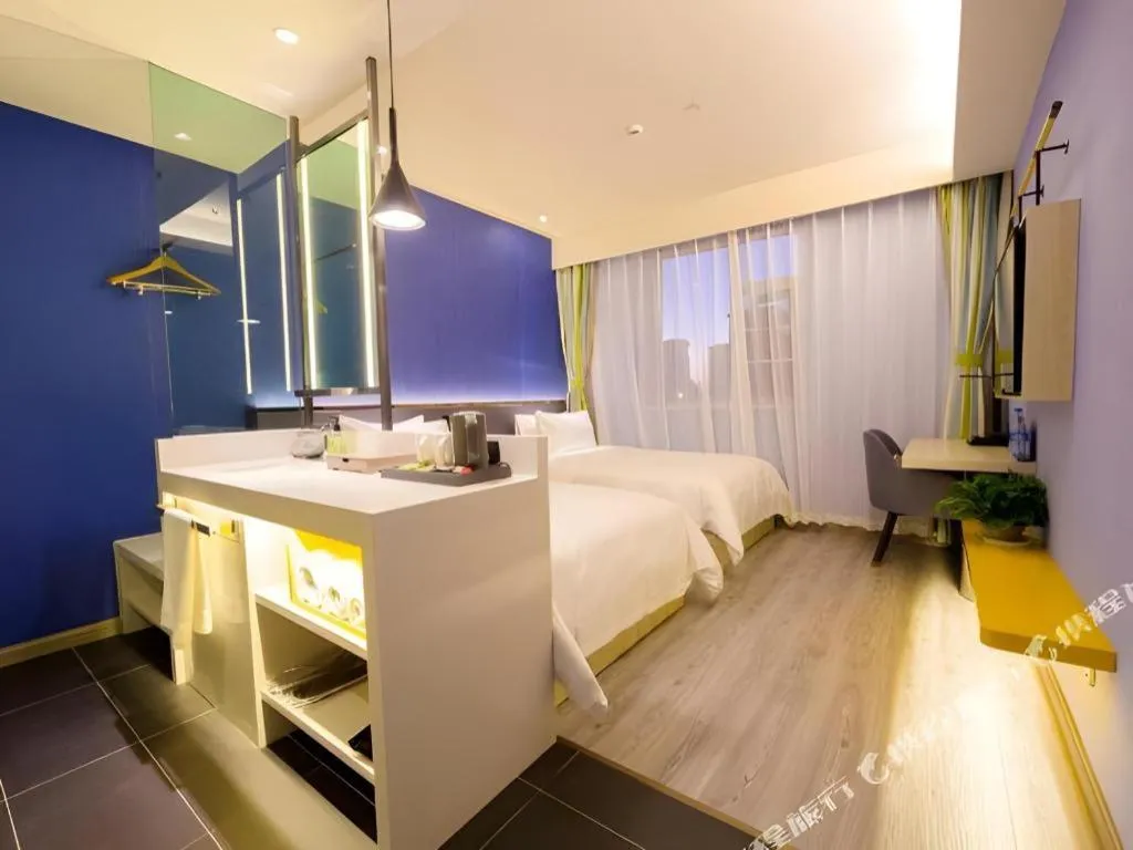 Bed in ibis Styles Beijing Capital Airport Hotel