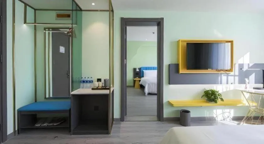 Bed in ibis Styles Beijing Capital Airport Hotel