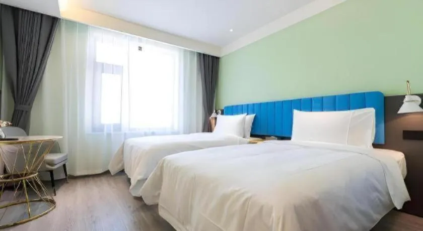 Bed in ibis Styles Beijing Capital Airport Hotel