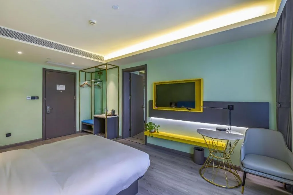 Bed in ibis Styles Beijing Capital Airport Hotel