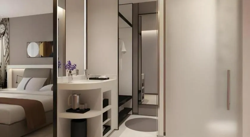 Bed in ibis Styles Kunming Nanping Hotel