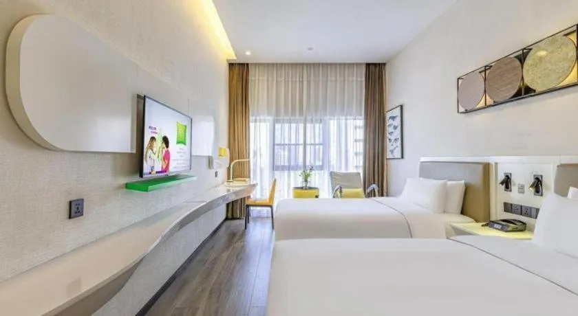 Bed in ibis Styles Kunming Nanping Hotel