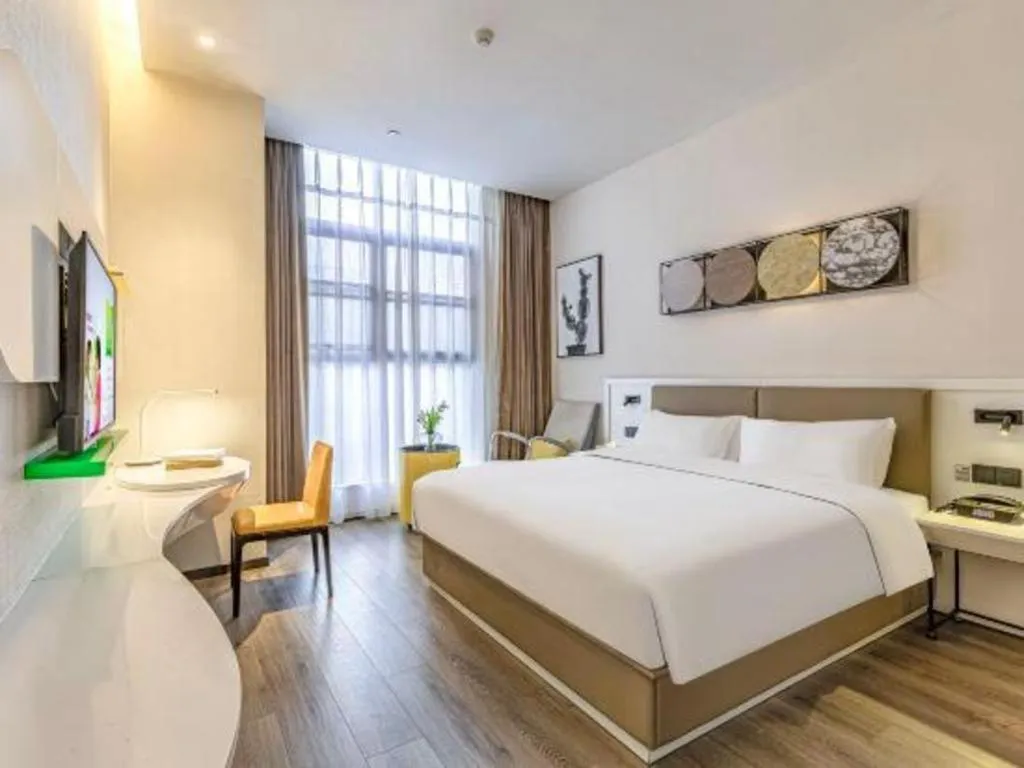 Bed in ibis Styles Kunming Nanping Hotel