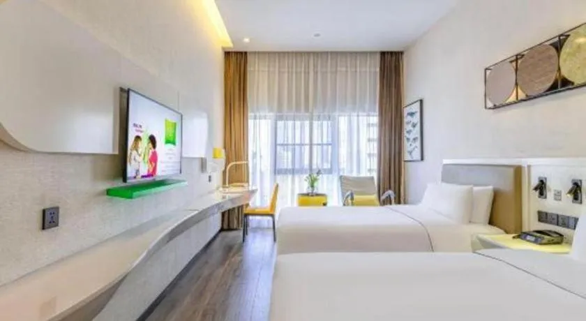 Bed in ibis Styles Kunming Nanping Hotel