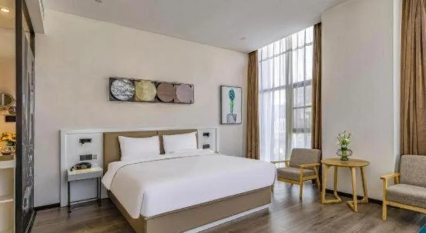 Bed in ibis Styles Kunming Nanping Hotel