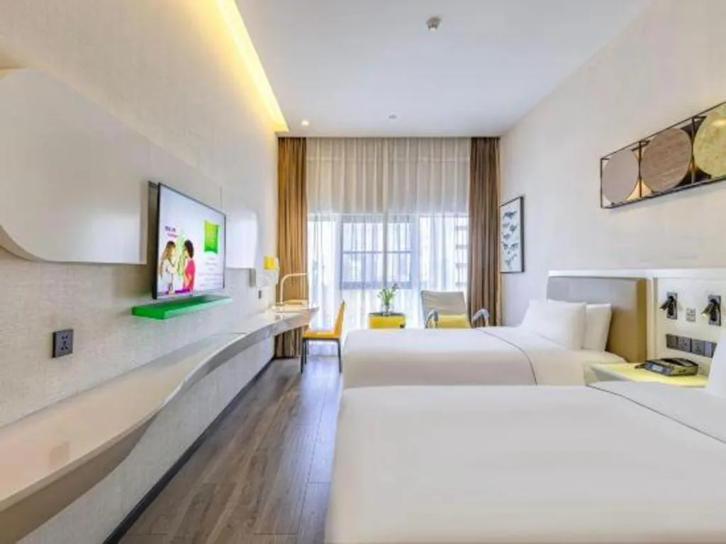 Bed in ibis Styles Kunming Nanping Hotel
