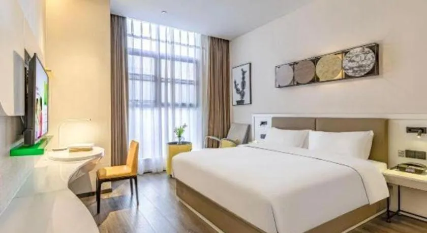 Bed in ibis Styles Kunming Nanping Hotel