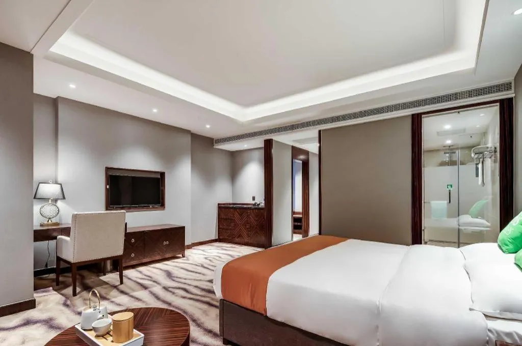 Bed in ibis Styles Nanjing Qilin Gate Hotel