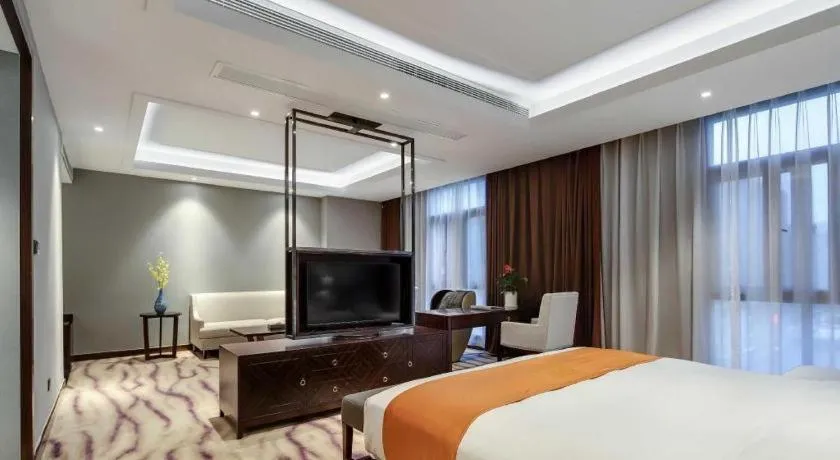 Bed in ibis Styles Nanjing Qilin Gate Hotel
