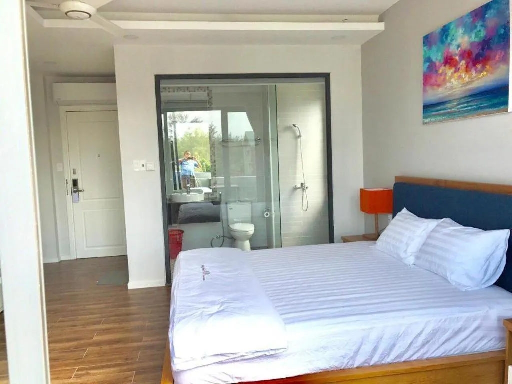 Bed in Ocean pearl Villa