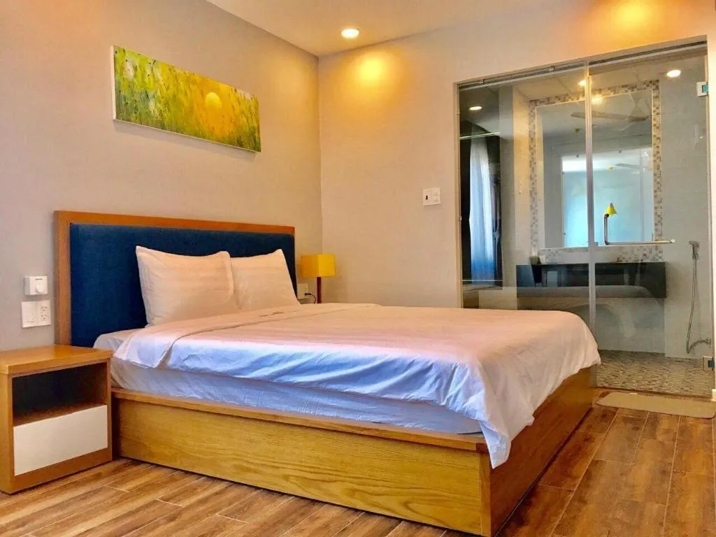 Bed in Ocean pearl Villa