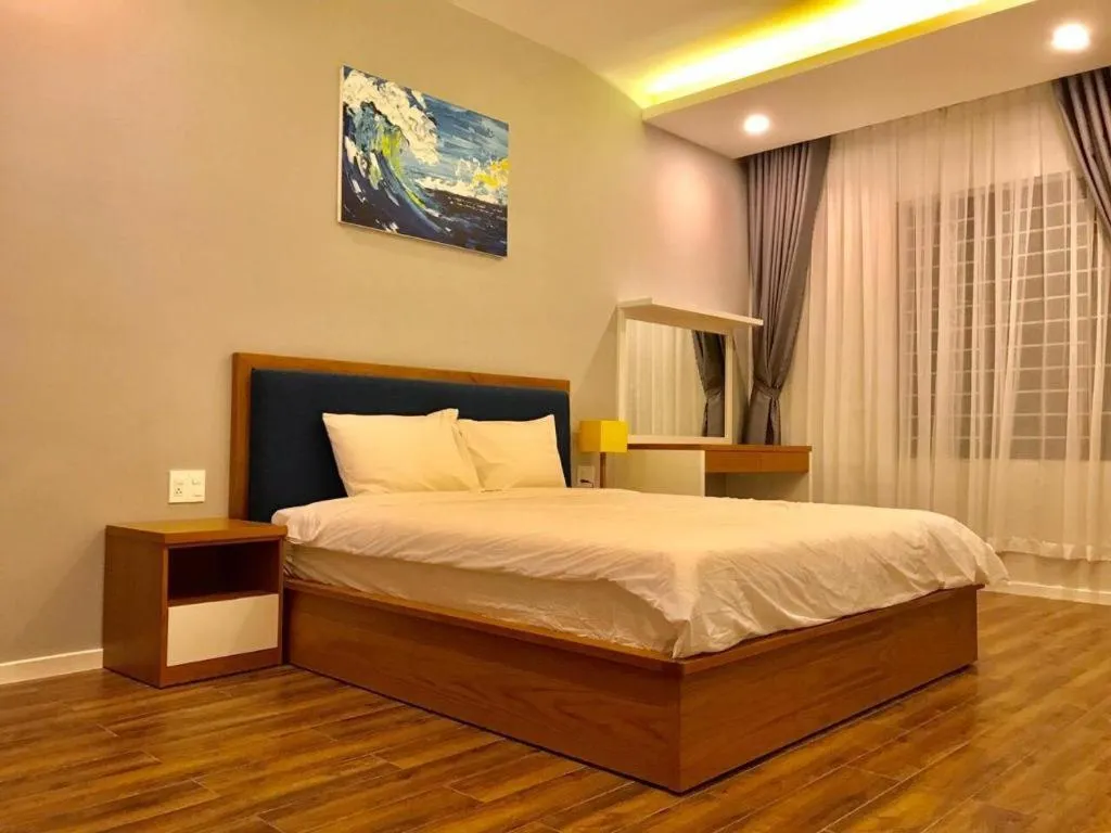 Bed in Ocean pearl Villa