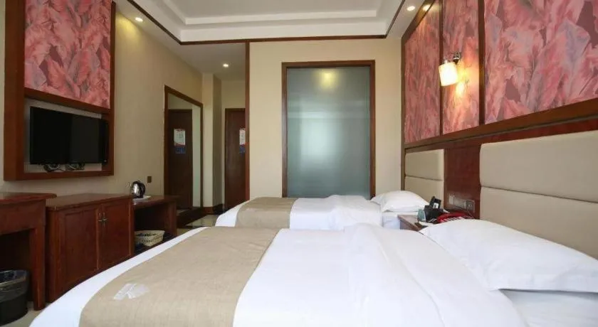 Bed in GreenTree Alliance Hotel Kunming Chuanjin Road Branch