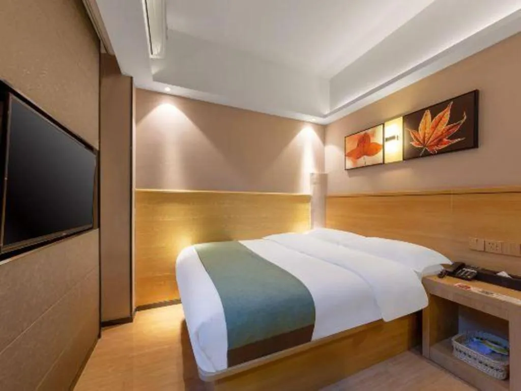 Bed in GreenTree Alliance Hotel Kunming Chuanjin Road Branch