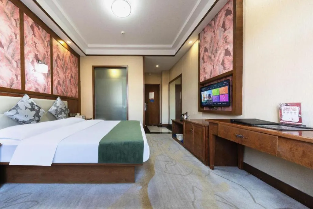 Bed in GreenTree Alliance Hotel Kunming Chuanjin Road Branch