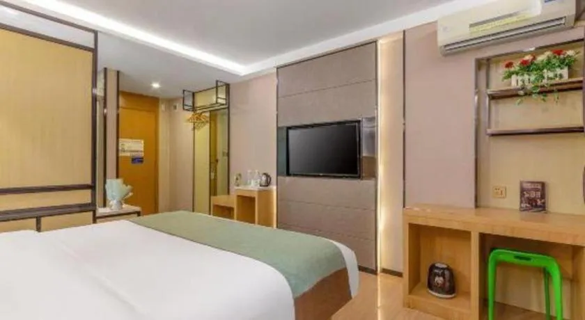 Bed in GreenTree Alliance Hotel Kunming Chuanjin Road Branch