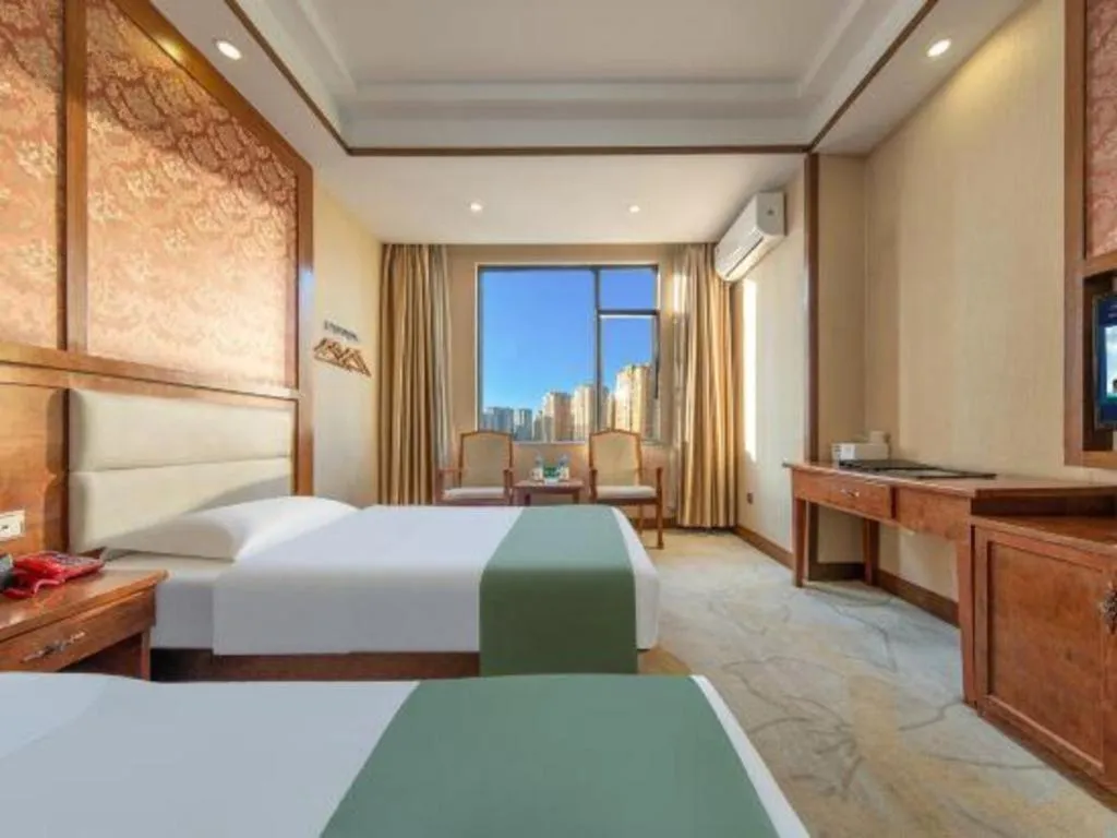 Bed in GreenTree Alliance Hotel Kunming Chuanjin Road Branch