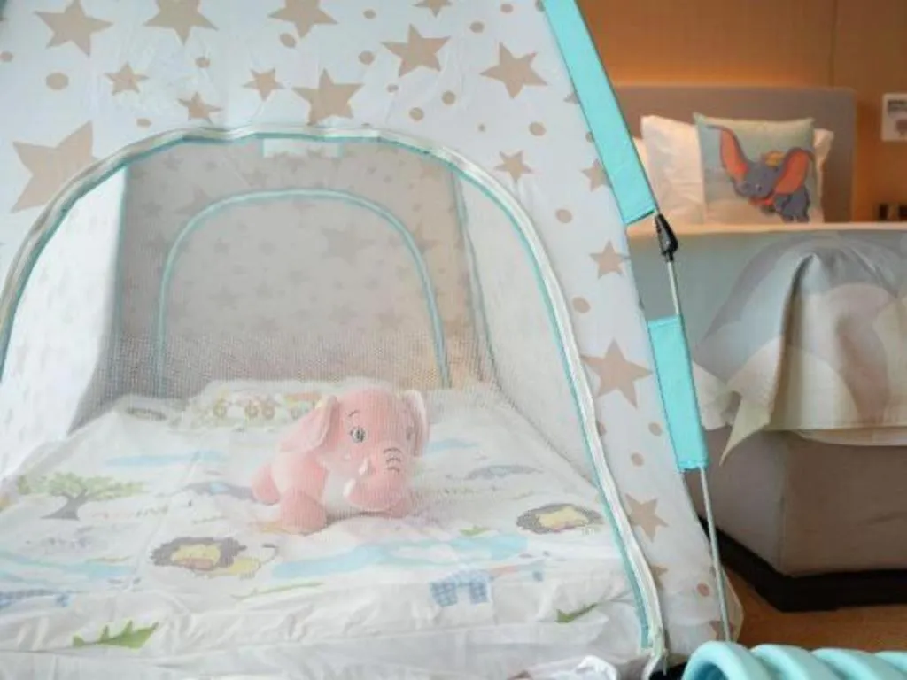 Bed in Jolie Vue Boutique Hotel Sanjiang