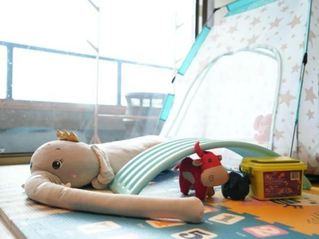 Bed in Jolie Vue Boutique Hotel Sanjiang