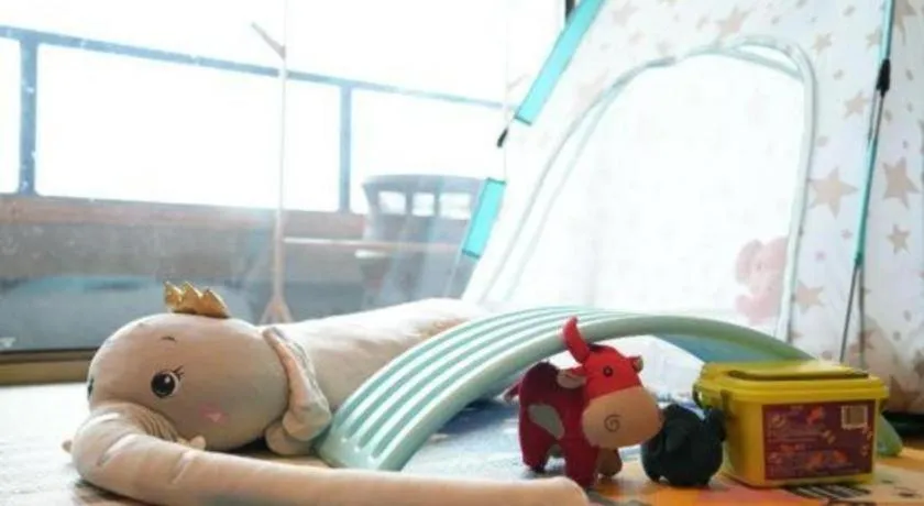 Bed in Jolie Vue Boutique Hotel Sanjiang