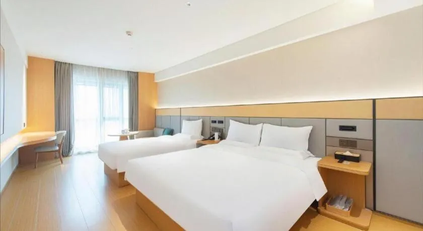 Bed in JI Hotel Xi'an Dayanta