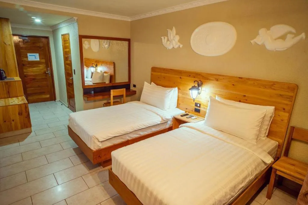 Bed in Roman Empire Panglao Boutique Resort