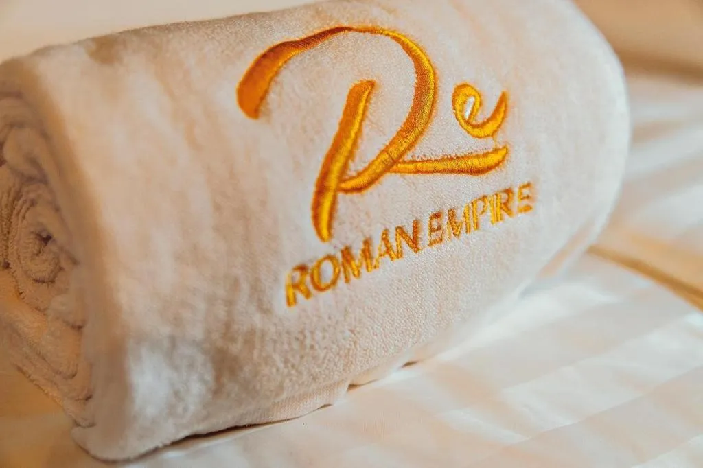 Bed in Roman Empire Panglao Boutique Resort