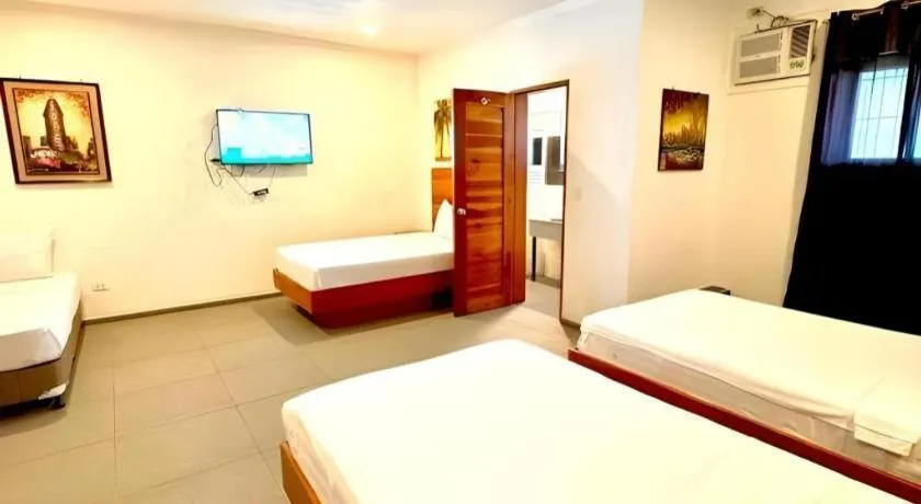 Bed in Roman Empire Panglao Boutique Resort