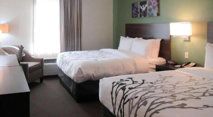 Bed in Sleep Inn & Suites Chiloquin-Crater Lake Junction