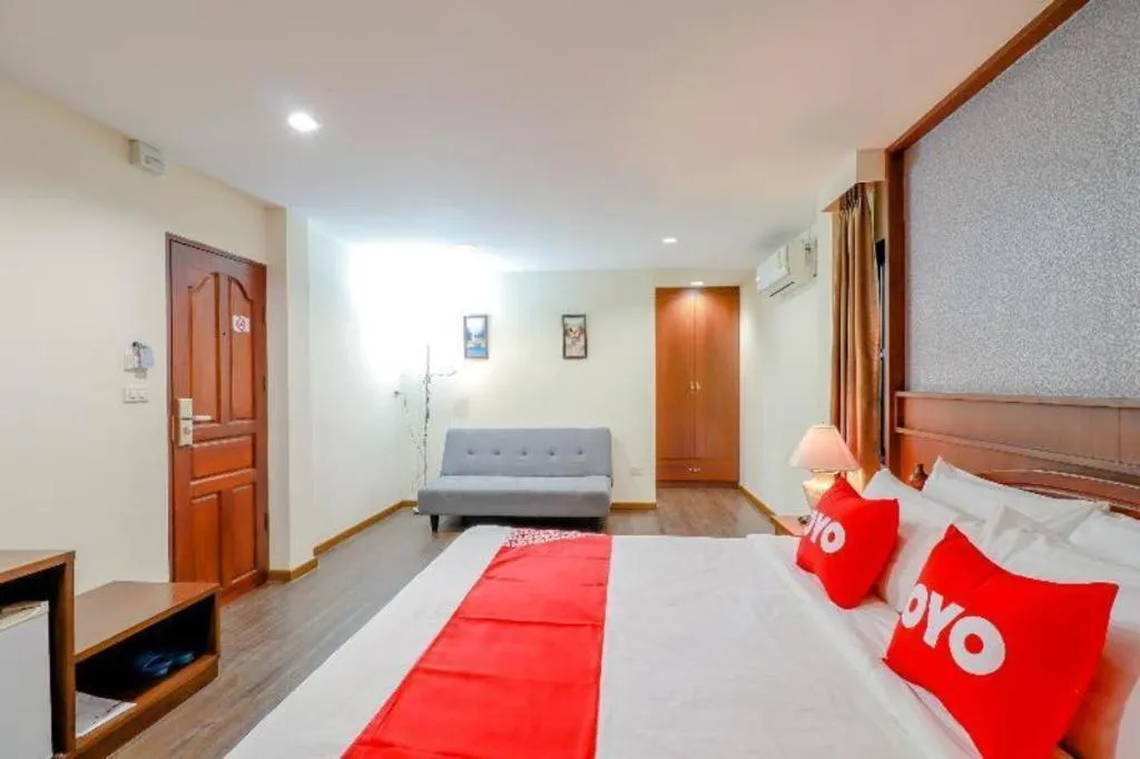 Bed in Tong House Resort