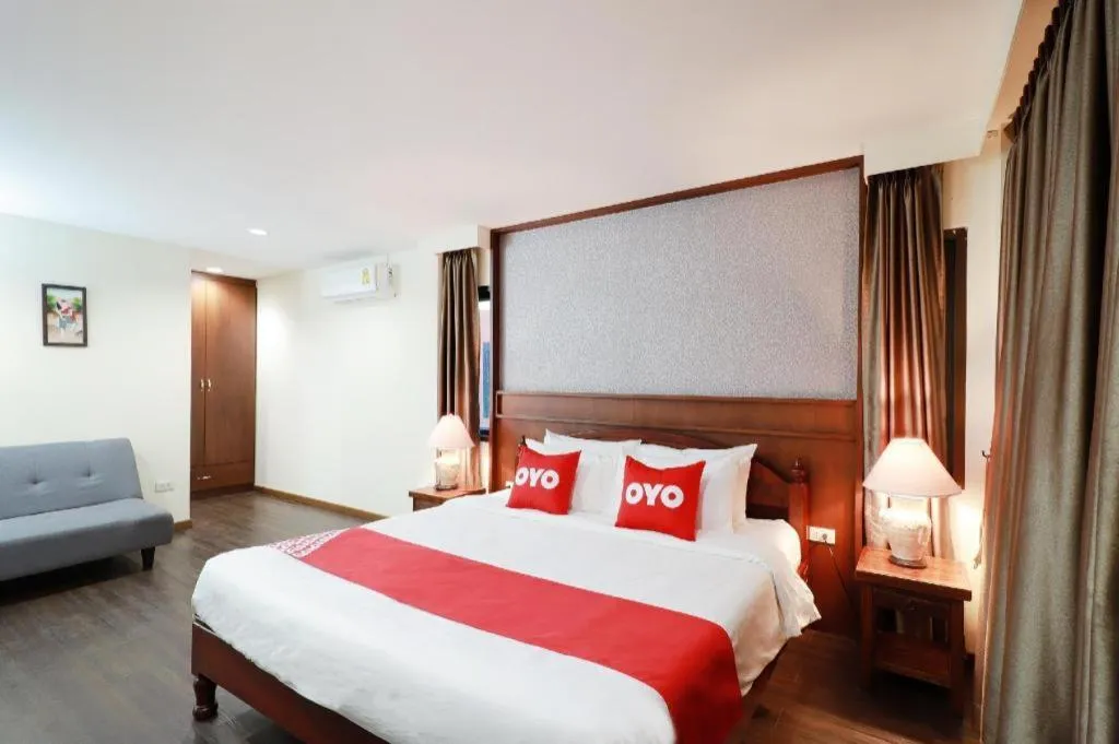 Bed in Tong House Resort