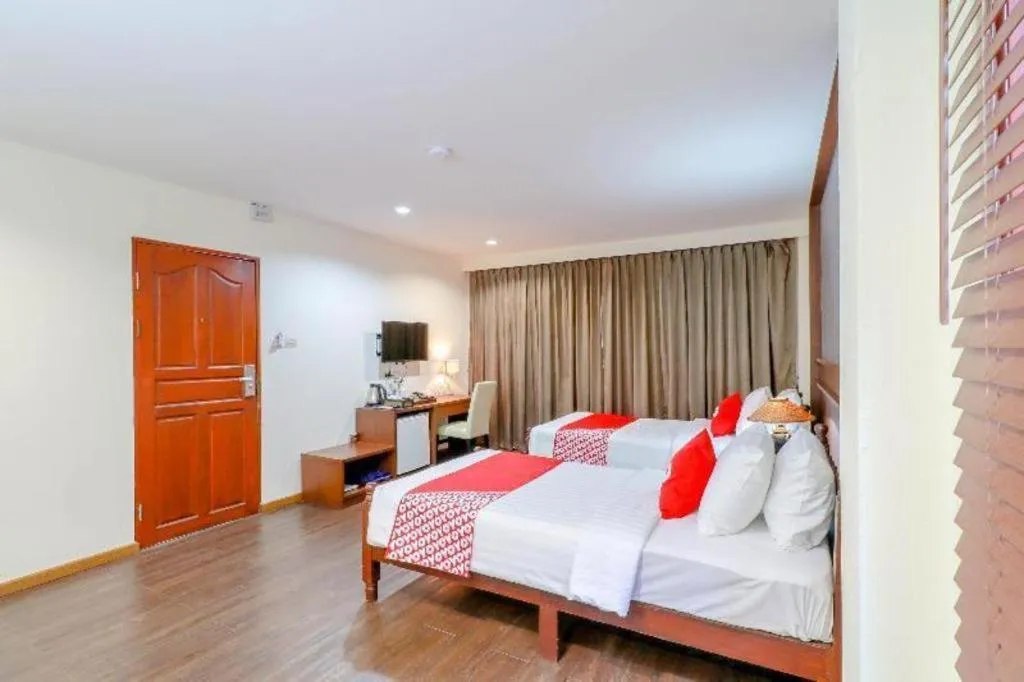 Bed in Tong House Resort