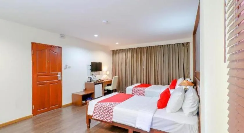 Bed in Tong House Resort