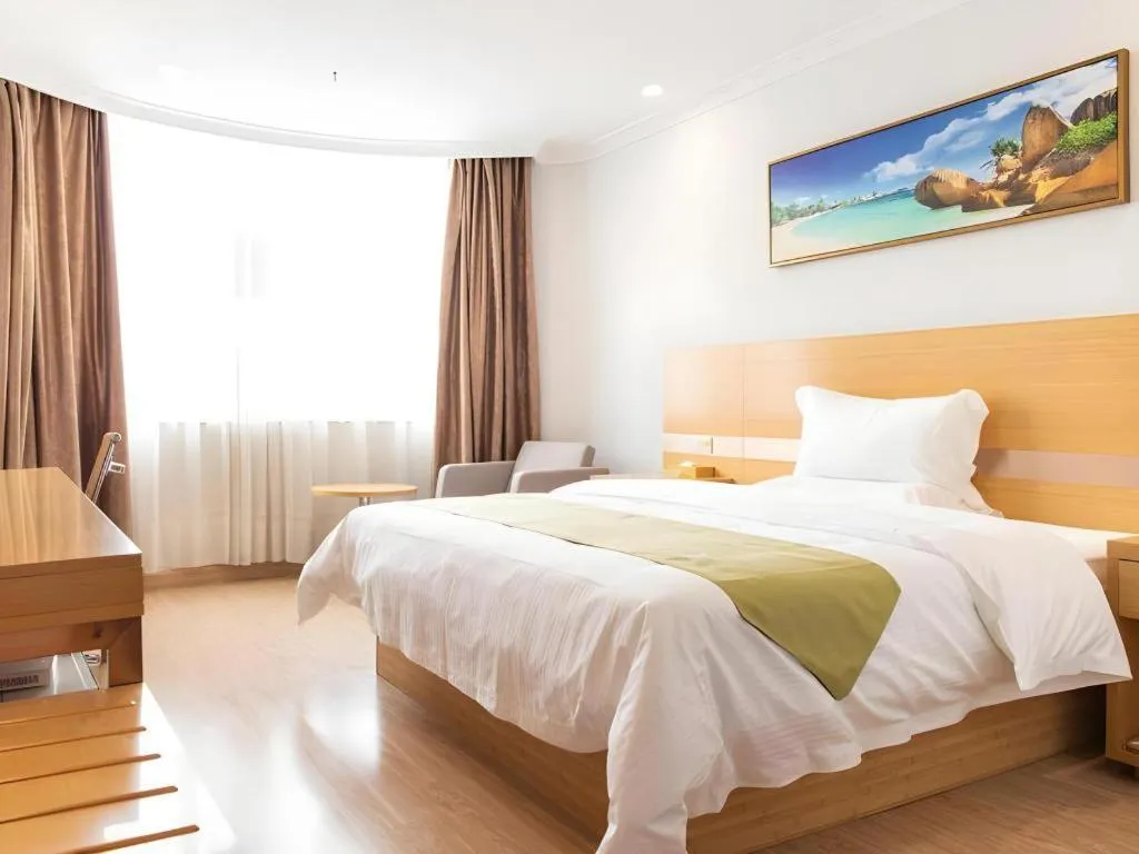 Bed in GreenTree Alliance Hotel Foshan Nanhai District Pingzhou Yuqi Street