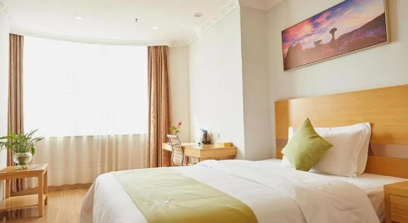 Bed in GreenTree Alliance Hotel Foshan Nanhai District Pingzhou Yuqi Street
