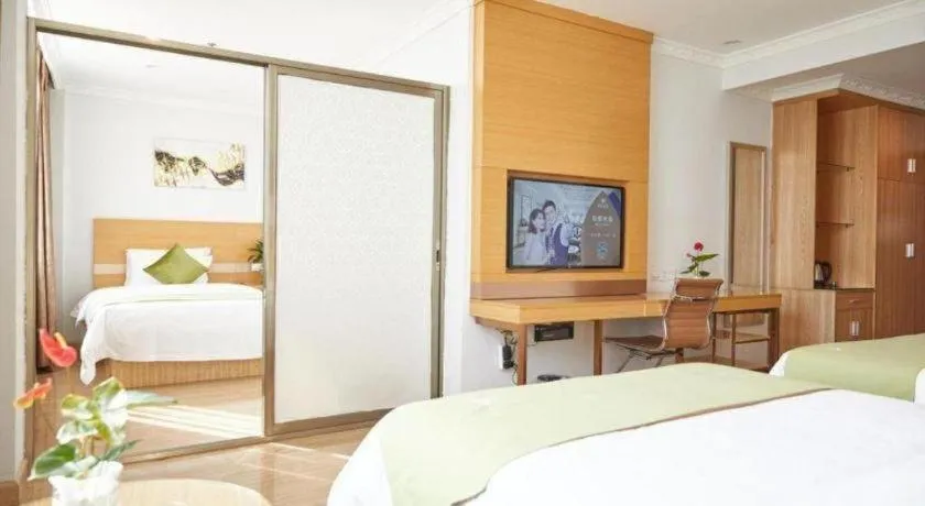 Bed in GreenTree Alliance Hotel Foshan Nanhai District Pingzhou Yuqi Street