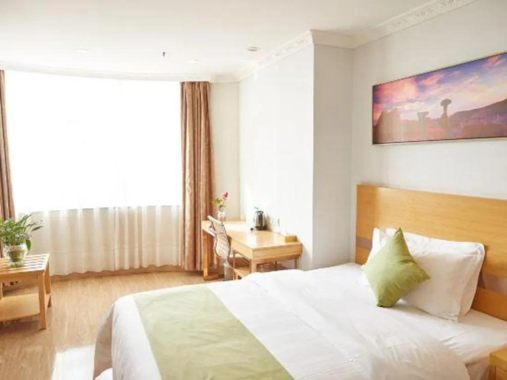 Bed in GreenTree Alliance Hotel Foshan Nanhai District Pingzhou Yuqi Street