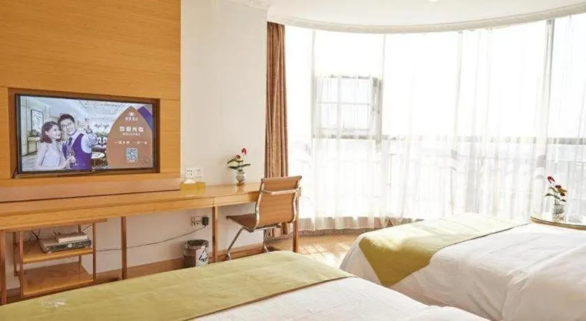 Bed in GreenTree Alliance Hotel Foshan Nanhai District Pingzhou Yuqi Street