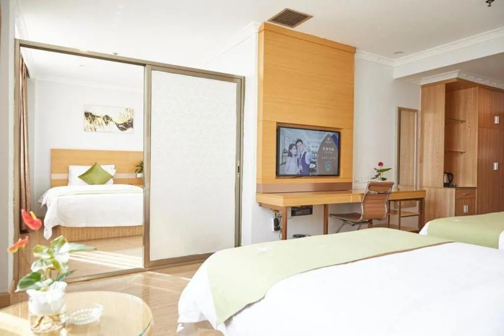 Bed in GreenTree Alliance Hotel Foshan Nanhai District Pingzhou Yuqi Street