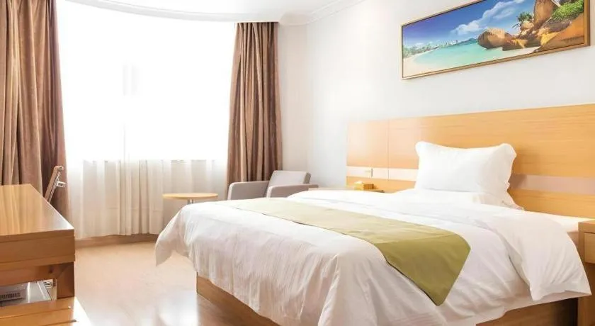 Bed in GreenTree Alliance Hotel Foshan Nanhai District Pingzhou Yuqi Street