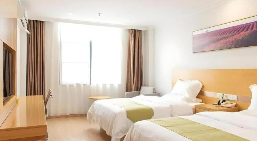 Bed in GreenTree Alliance Hotel Foshan Nanhai District Pingzhou Yuqi Street
