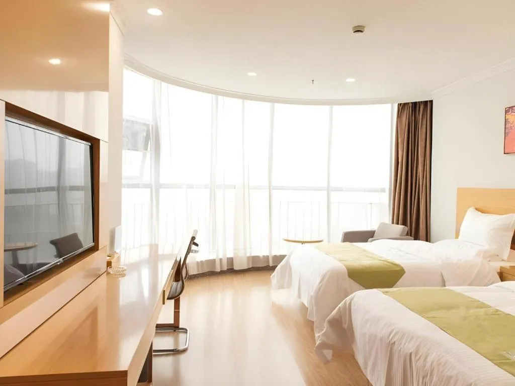 Bed in GreenTree Alliance Hotel Foshan Nanhai District Pingzhou Yuqi Street