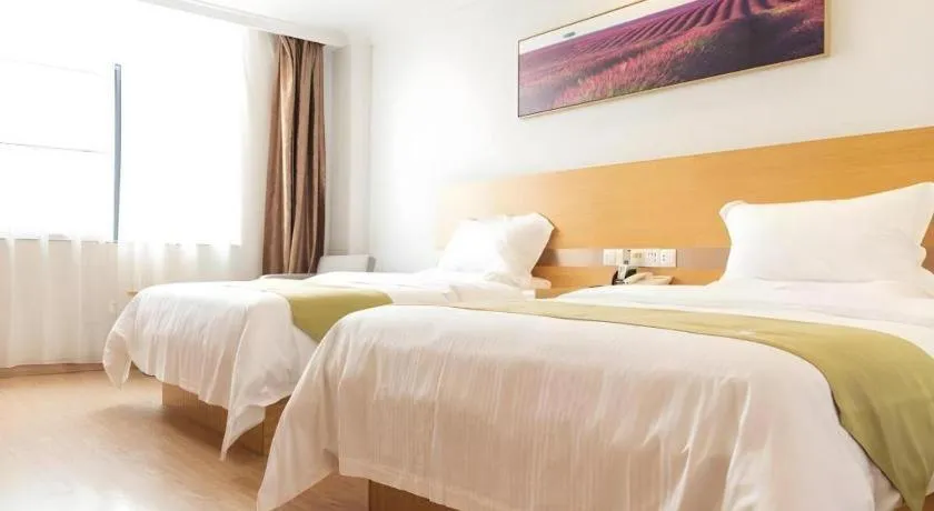 Bed in GreenTree Alliance Hotel Foshan Nanhai District Pingzhou Yuqi Street