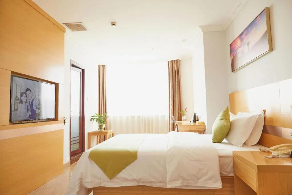Bed in GreenTree Alliance Hotel Foshan Nanhai District Pingzhou Yuqi Street