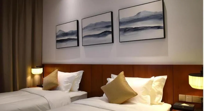 Bed in H Life Hotel (Shenzhen Sea World Branch)