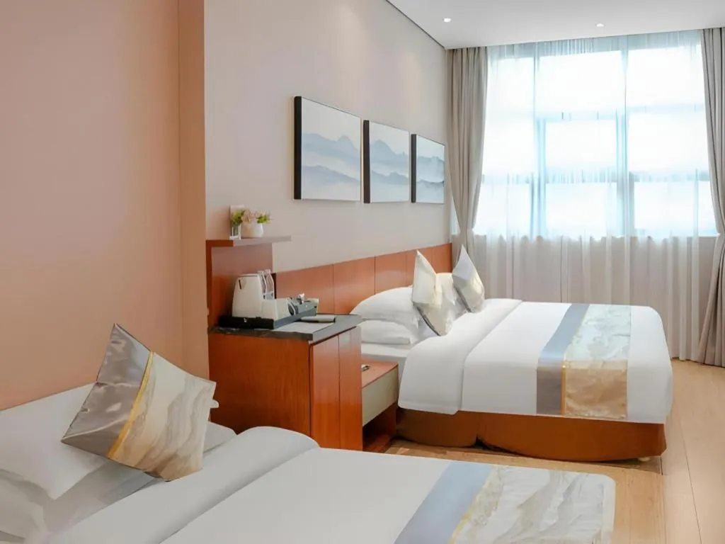 Bed in H Life Hotel (Shenzhen Sea World Branch)