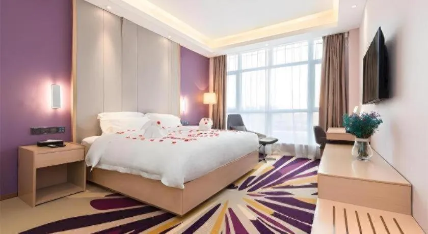 Bed in Lavande Hotels·Anyang Wojin Wanda Plaza