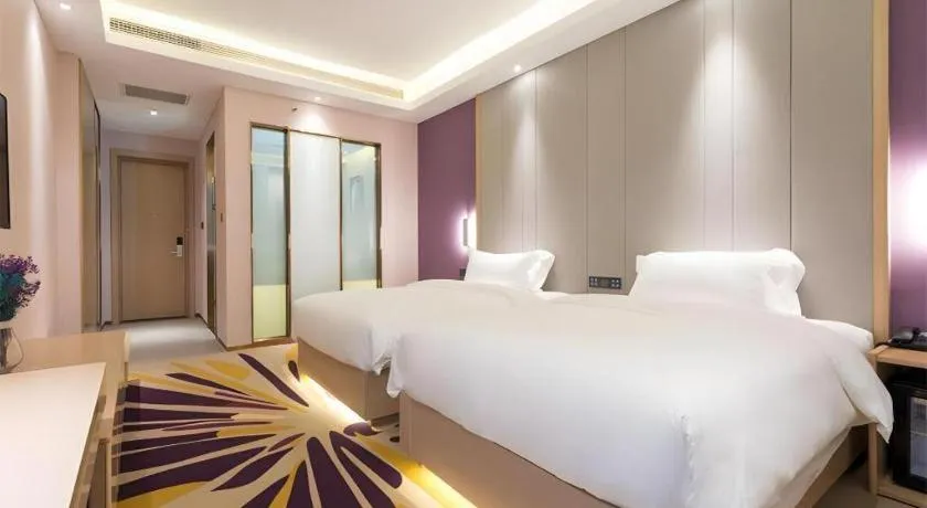 Bed in Lavande Hotels·Anyang Wojin Wanda Plaza
