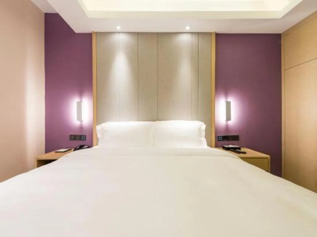 Bed in Lavande Hotels·Anyang Wojin Wanda Plaza